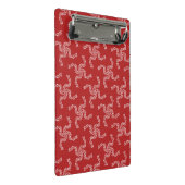 Kerstkrans rood, kerstdecoratie, Kerstmis Mini Klembord (Schuin)