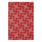 Kerstkrans rood, kerstdecoratie, Kerstmis Mini Klembord (Achterkant)