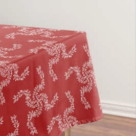 Kerstkrans rood, kerstdecoratie, Kerstmis Tafelkleed