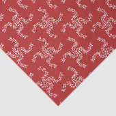 Kerstkrans rood, kerstdecoratie, Kerstmis Tissuepapier (Detail)