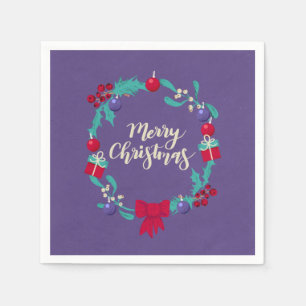 Kerstkrans Servet
