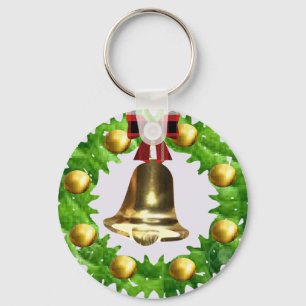 Kerstkrans sleutelhanger