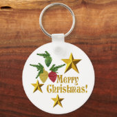 Kerstkrans sleutelhanger (Achterkant)