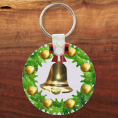 Kerstkrans sleutelhanger (Voorkant)