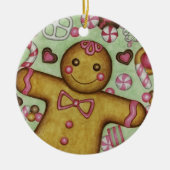 Kerstkrans Snoep Kerstboom Kerst Ornament (Voorkant)