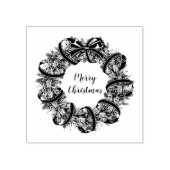 Kerstkrans Stempel (Afrduk)