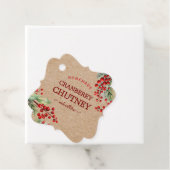 Kerstkrans Thuisgemaakte Jam Label (In situ)