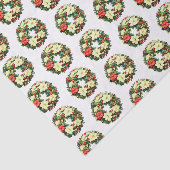 Kerstkrans Tissuepapier (Detail)
