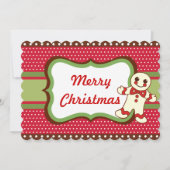 Kerstkrans Uitnodigingen (Voorkant)