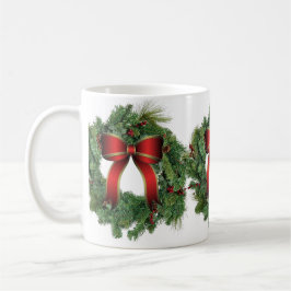 Kerstkrans Vakantiehuis Keramiek Koffiemok