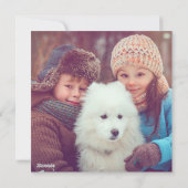 Kerstkrans van dennenappels lijst feestdagenkaart (Achterkant)