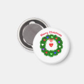 Kerstkrans van Harten Magneet (Voorkant / Achterkant)