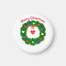 Kerstkrans van Harten Magneet