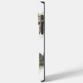 Kerstkrans van Wolfshond Festieve Pup  Case-Mate iPhone Case (Achterkant / Links)