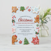 Kerstkrans Versieren Feest Waterverf Kaart (Staand voorkant)