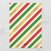 Kerstkrans Versieren Feestje Kaart (Achterkant)