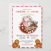 Kerstkrans Versieren Feestje Kaart (Voorkant)