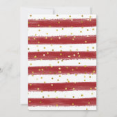 Kerstkrans Winter Vakantie Trouwen Kaart (Achterkant)