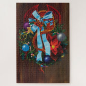 Kerstkransdraak Legpuzzel (Verticaal)