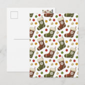 Kerstkransen Briefkaart (Voorkant / Achterkant)