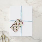 Kerstkransen Cadeaulabel (Met Touw)