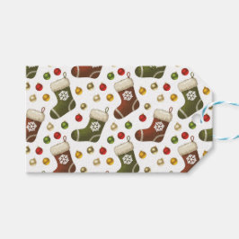 Kerstkransen Cadeaulabel