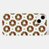 Kerstkransen Case-Mate iPhone Case (Achterkant (horizontaal))