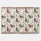 Kerstkransen Deken (Voorkant)