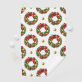 Kerstkransen Golfhanddoek (Insitu)