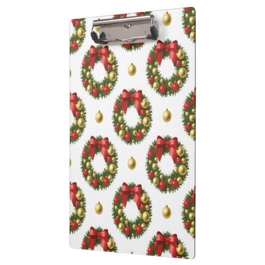 Kerstkransen Klembord (Links)