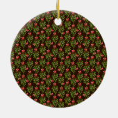 Kerstkransjes - Versiering Keramisch Ornament (Achterkant)