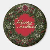 Kerstkransmagneet Magneet (Voorkant)