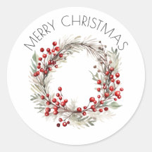 Kerstkranssticker