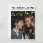 Kerstkrant 6 foto's feestdagenkaart (Voorkant)