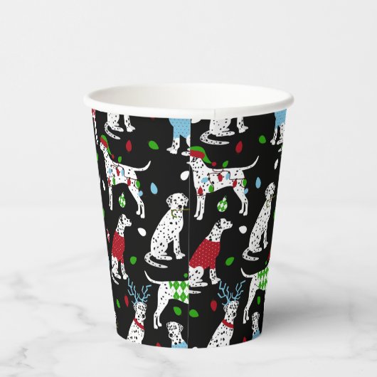 kerstkrantenkopjes papieren bekers (Rechts)