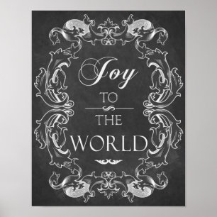kerstkrijt maakt deel uit van de wereldprijskunst poster