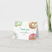Kerstkringen Bedankt babyshower (Voorkant)