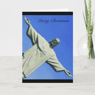kerstkrist feestdagen kaart