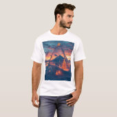 kerstkristalboom t-shirt (Voorkant volledig)