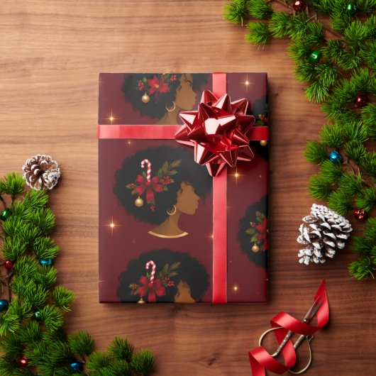 Kerstkroon Inpakpapier (Feestdagen Geschenken)