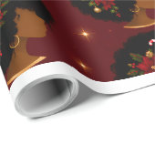 Kerstkroon Inpakpapier (Rol Hoek)