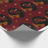 Kerstkroon Inpakpapier (Hoek)