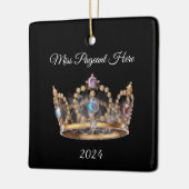 Kerstkroonornament Keramisch Ornament (Links)