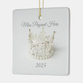 Kerstkroonornament Keramisch Ornament (Links)