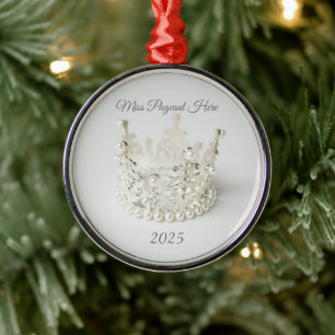 Kerstkroonornament Metalen Ornament