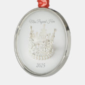 Kerstkroonornament Metalen Ornament (Links)
