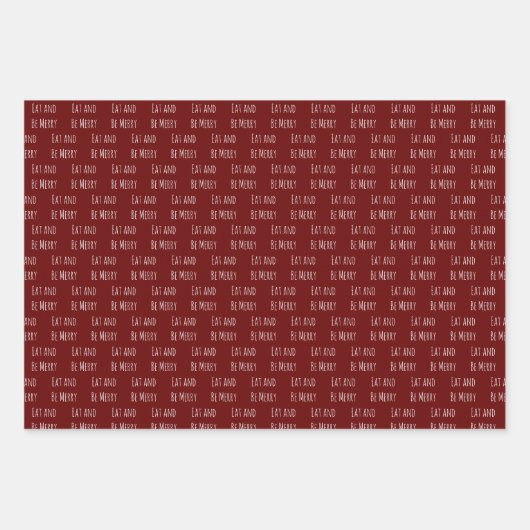 kerstkruiden met grote adem | Witte tekst Inpakpapier Vel (Voorkant 2)