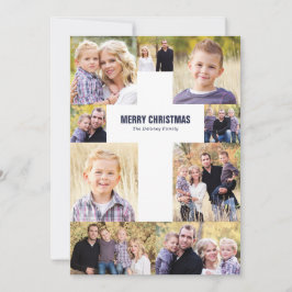 Kerstkruis Foto Collage MultiFoto met kerstmis