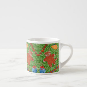 KERSTKRUIS KOEKJE Espressiekopje Espresso Kop