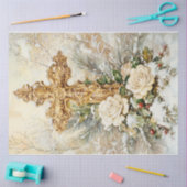 Kerstkruis Tissuepapier (Craft)